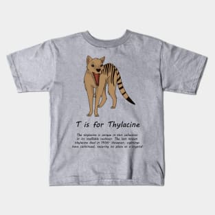 Thylacine Kids T-Shirt